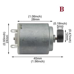 Mini 260 Motor DC 3-12V Electric Machinery Tools High Speed Fan For Toy Car DIY Mini Fan Electric Toothbrush Hair Dryer