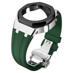 Mod Kit For Casioak GMAS2100 Stainless Steel metal Case Rubber Strap for Mod Kit GMA-S2100 4thGen Replacement shoc K Accessories