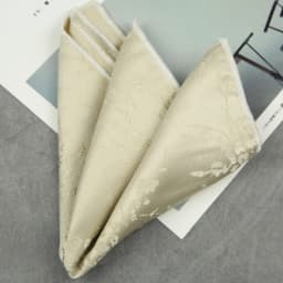 Black White Pocket Square Dark Flower Pattern Solid Color Handkerchief Men Suit Business Chest Scarf Polyester Wine Hanky Cravat