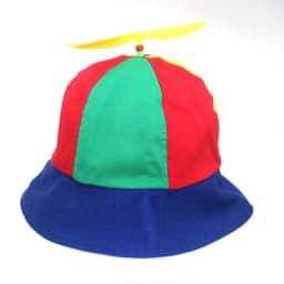 New Custom Logo Parent Child Cotton Helicopter Propeller Bucket Cap Outdoor Unisex Color Matching Sun Protection Fisherman Hat