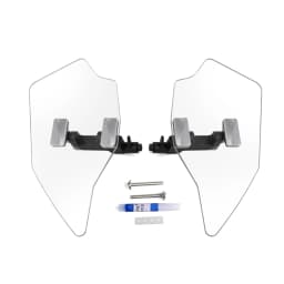 Panical Hand Guard Deflector Mount Tint Mirror Wind Case Upper Air Deflector Deflectors For Honda Goldwing GL1800 F6B 2018-2024