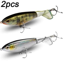 Propeller Plopper Chopp 20g 27g Bait 5X Strong Hook Swimbait Pesca Spin Wobbler Spinnerbait Fishing Topwater Crankbait Lure Kit