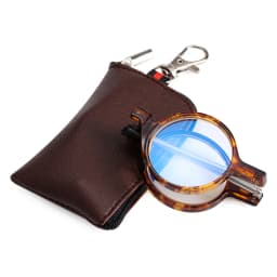 1PC Lightweight Mini Reading Glasses for Women & Men Compact Folding Reading Eyeglasses Portable Readers with Keychain Case