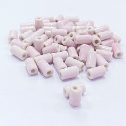 10*5MM Tube Shape Long Cylinder Ceramic Porcelain Spacer Beads For Jewelry Making DIY Column Accessory