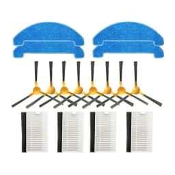For Liectroux LILIN X6 ABIR K30 K20 X9 Robot Vacuum Cleaner Parts Main Roller Side Brush HEPA Filter Mop Cloth Rags Dust Bags