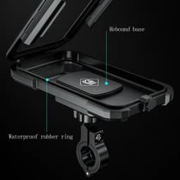 Motorcycle Wireless Charger Holder QC 3.0 Fast Charging Motorbike Phone Waterproof Cellphone Bicycle Stand For iPhone Samsung