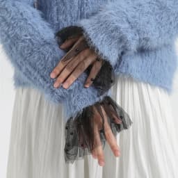 DIY Detachable Cuffs Cuff Extension Embroidery Lace Daisy Fake Sleeves Elastic Wild Wrist Pleated Organ Lolita Fake Sleeves