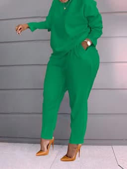 New Suit Tracksuit Patchwork Women Spring Autumn Casual Pocket Ladies Set O-Neck Long Sleeve Loungewear Streetwear Outfit