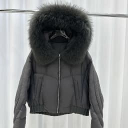 OFTBUY Short Zipper Parkas with Fur for Women Winter Warm Thick Duck Down Jacket Real Rccoon Fur Collar Women Hooded Clothing