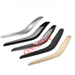 For BMW X1 E84 2010-2016 Car Inner door Panel handle Left Right Cover Interior Door Armrest Pull Trim Cover Beige Black