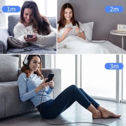 1M/2M/3M Fast Charging 2A Micro USB Cables For Android Phone Data Cable For Xbox One /PS4 Controller Accessories Power Cable