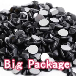 Wholesale Flatback Crystal AB Non Hotfix Rhinestones in Bulk Package SS3-SS20 Clear AB Strass for Nail Art Decoration