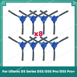 Fit For Ultenic D5 Series D5S / D5S Pro / D5S Pro+ / Lenovo E1 Vacuum Parts Main Side Brush Hepa Filter Mop Rag Accessories Kits