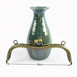 1/2/5Pcs 19cm Metal Embossed Bags Handle Purse Frame Kiss Clasp Handbag Wallet Clourse Clip DIY Sewing Brackets Bag Accessories