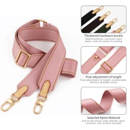 Adjustable Canvas Bag Strap Crossbody Coin Purse Leather Women Luxury Brand Bag Straps Replacement Webbing Wide Shoulder Strap