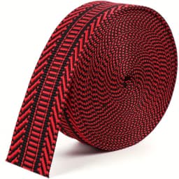 5 Yards Nylon Webbing Ribbon Striped Webbing Webbing Ribbon for Crafts Bag Handles Camera Purse Strap DIY Pet Collars Backpack