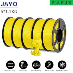 JAYO PLA Plus 3D Printer Filament 5 Rolls Filament PLA PLUS 23 Colors 1.75mm FDM 3D Printer Materials Support Free Combination