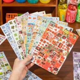 Memories Theme Die-Cut Sticker Book 29 Sheets for Scrapbooking Journal DIY,Planner Collage Diary Decoration Supplies