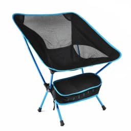 Foldable Outdoor Chair Easy Carry Compact Camping Seat for Beach Trip Picnic Garden BBQ Hiking Adventure