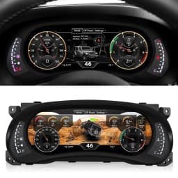 Digital Instrument Cluster Display For Jeep Wrangler JK 2007-2017 Speedometer 12.3”HD screen1920*720/2S Fast Boot/Plug&Play