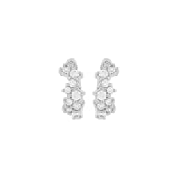 TIANDE Gold Color Double Chain Dangle Earrings for Women Zircon Piercing Ear Stud Hoop Earrings 2022 Trendy Jewelry Accessories