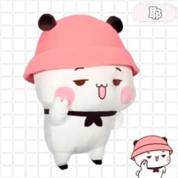 New Bubu And Dudu Panda Plush Cute Cartoon Panda Bear Doll Kawaii Stuffed Soft Pillow Toy Y2k Room Decor Gifts