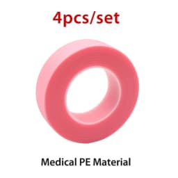 Anti-allergy 4 Rolls PE Eye Tapes Eyelash Extension Tape for Lash Breathable Micropore Fabric Easy Tear Eye Make Up Tools