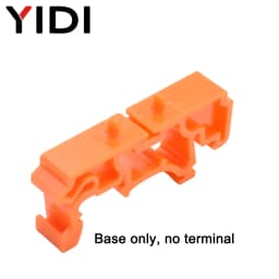 5pcs/lot Quick Wire Splice Combined Lever Connector Splitter Compact Din Rail Terminal Block Connection Clamp 1 In Multiple Out