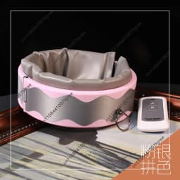 Remote Control Compression Latex Inflatable Electric Collar Type C Charging LED Fluorescent Color Changing