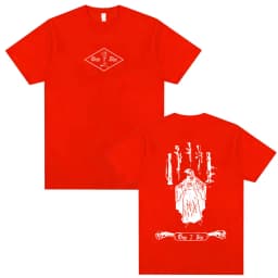 Forward Observations Group Skeleton Graphic T-shirt Brothers in Arms Merch T-shirts Men Clothing Hip Hop Rock Oversized T Shirts