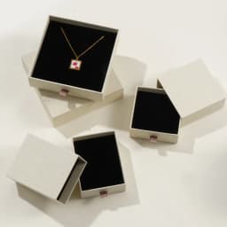2pcs 8Seasons Paper Pull-Out Drawer Jewelry Gift Box Square Creamy-White For Ring Necklace Bracelets Earrings Gift Packing Box