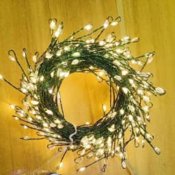 USB Dark Green LED Firecracker Light with 8 Flashing Modes for Decorating Christmas Trees, Ceilings, Bedrooms, windows