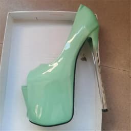 SDTRFT Cosplay Platforms Stilettos 22cm Ultra Thin High Heels Sexy Ladies Party Pumps Shallow Mouth Catwalk Shows Women's Shoes