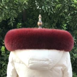 Real Fox Fur Collar For Coat Hood Decors Women Men Winter Luxury Fur Scarf Genuine Female Furry 100% Natural Fur Scarves Shawls