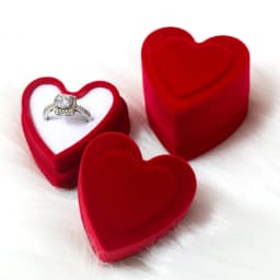 Earring Packaging Box Plush Jewelry Display Case Velvet Jewelry Box Luxurious Valentine'S Day Gift Box For Wedding Anniversary