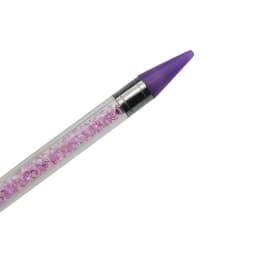1Pc Dual Head Rhinestones Pick Tool Acrylic Metal Dotting Wax Pen Rhinestones Gem Picker Crystal Picking Nail Art Studs Dotter