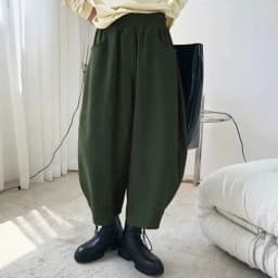New 2026 Women's Solid Loose Casual Trousers Simple Elastic Waist Wide Leg Harem Pants Versatile Pockets Banana Pants Oversized