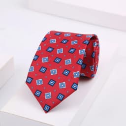Classic Men's Imitation Silk Ties Soft Novel Plaid Polka Dot 8CM Neckties For Man Business Wedding Party Accessories Gifts