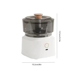 Mini Meat Grinder Electric Garlic Masher Multifunctional Kitchen Wireless Food Stir Shredder Baby Auxiliary Food Machine 350ml