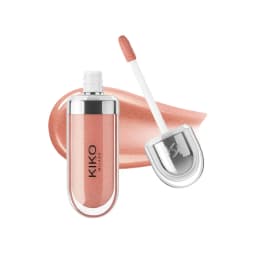 Kiko Makeup 3D Hydra LipGloss Non-fading Waterproof Blusher Moisturize Shimmer Makeup Lip Gloss Lipstick Brun Pearly Mauve Liner