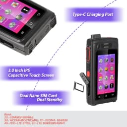 UNIWA A19S Shockproof Smartphone IP68 Waterproof 4G LTE Quad Core Phone Walkie Talkie POC Zello Android 6 Mobile Phone 4800mAh