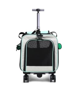 Pet Trolley Cat Bag Extra Large Portable Case Detachable Dog Trolley Case Large Foldable Pet Bag Cat Travel Carrier Bag