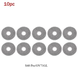 For Xiaomi S40 Pro/OV71GL / S40/OV81 Robot Vacuum Cleaner Consumables Hepa Filter Mop Cloth Main Side Brush Accessories Parts
