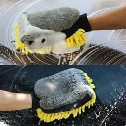 1/5pcs Waterproof Microfiber Chenille Car Washing Gloves Double-Faced Cleaning Mitt Auto Care Detailing Brush for Car