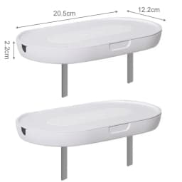 Punch-Free Socket Storage Rack On The Wall Router Shelf Outlet Placement Holder Cable Organizer Bedroom Living Room Decoration