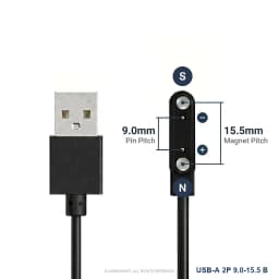 Smart Watch Magnetic Charging Cable USB Charger 2Pin 4Pin 5Pin Power Line For Smartwatch Earphone Glasses Juicer Beauty Devices