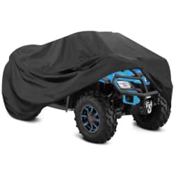 Heavy Duty ATV Cover Waterproof Windproof 4 Wheeler Quad Bike Storage Cover Black All Weather Protection Car Quad Covers