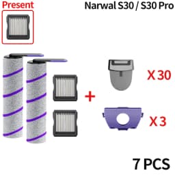 Accessories For NARWAL S30 / S30 Pro Cordless Wet Dry Vacuum Cleaner Brush Roller And HEPA Filter Replacement Spare Parts