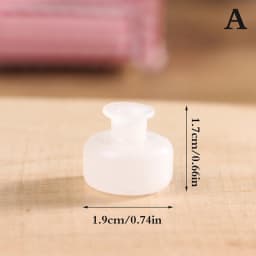 24 Styles 1/12 Miniature Dollhouse Glass Vase Mini Flower Vase for Doll House Decoration Accessories