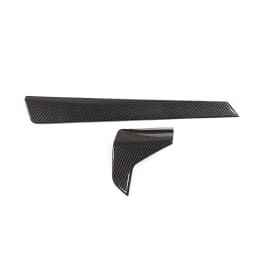 For BMW 3 Series 4 Series G20 G21 G22 2020-2025 ABS Carbon Fiber Car Gear Panel Cover Interior Kit Trim Stickers Car Accessories